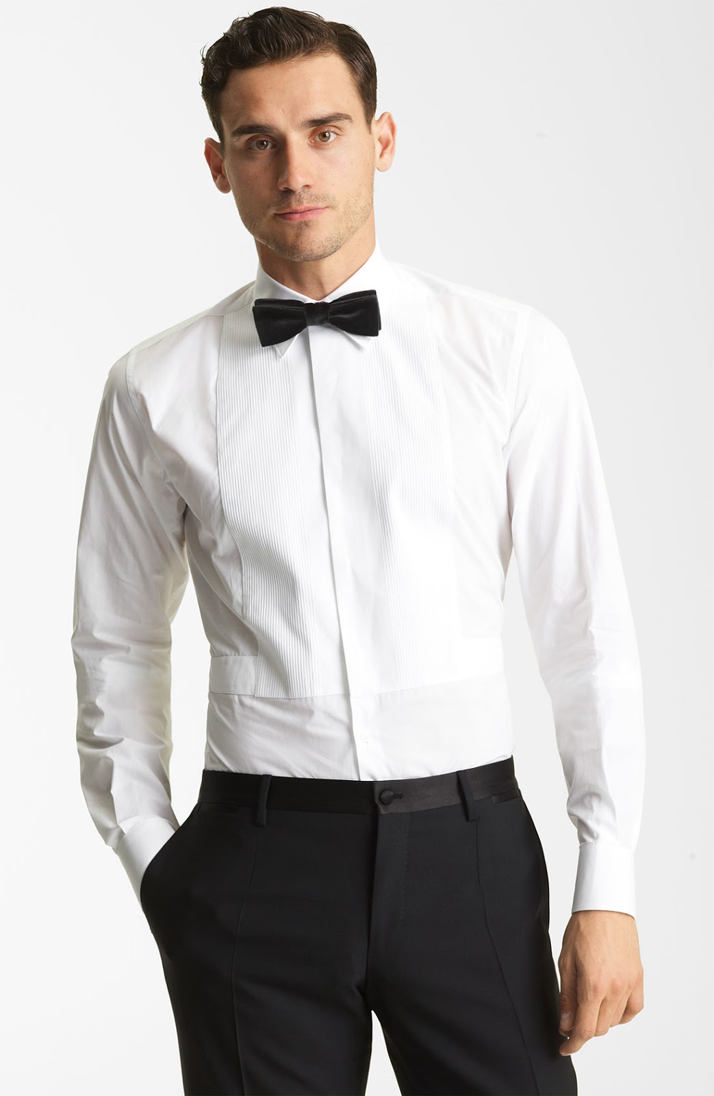 Dolce&Gabbana Tuxedo Shirt - Fashion Groom